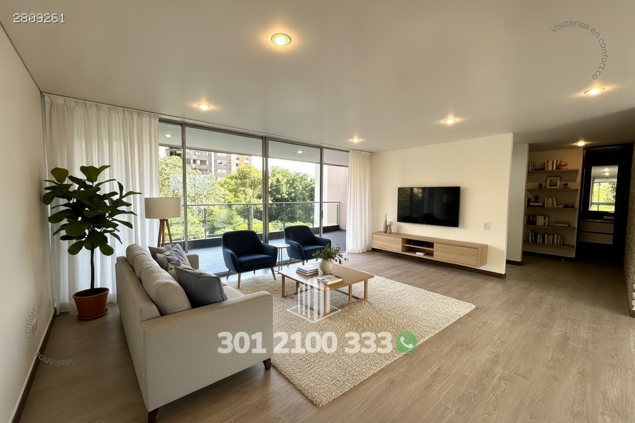 Apartamento en arriendo en Vizcaya, Medellín · foto 2 de 24