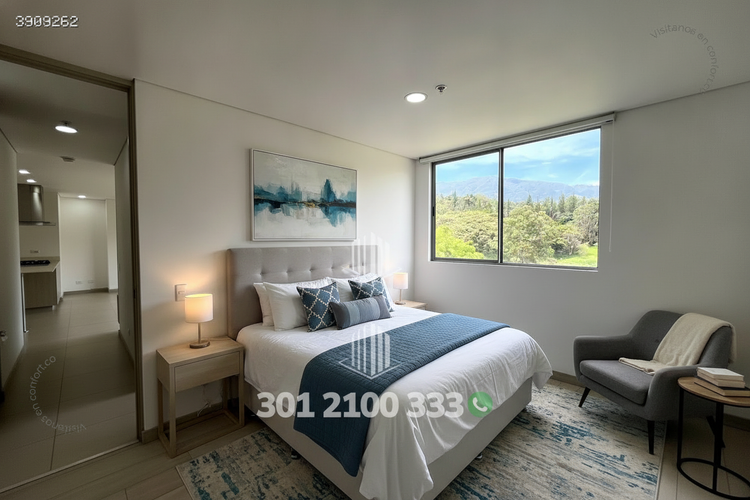 Apartamento de 2 alcobas en arriendo en Loma Del Escobero, Envigado, 70 m² · foto 13 de 20