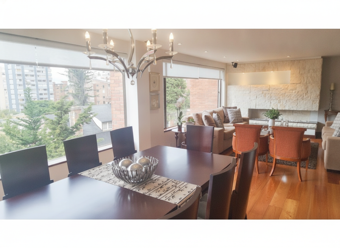 Apartamento de 3 alcobas en venta en Los Rosales, Bogotá, 210 m² · foto 2 de 24