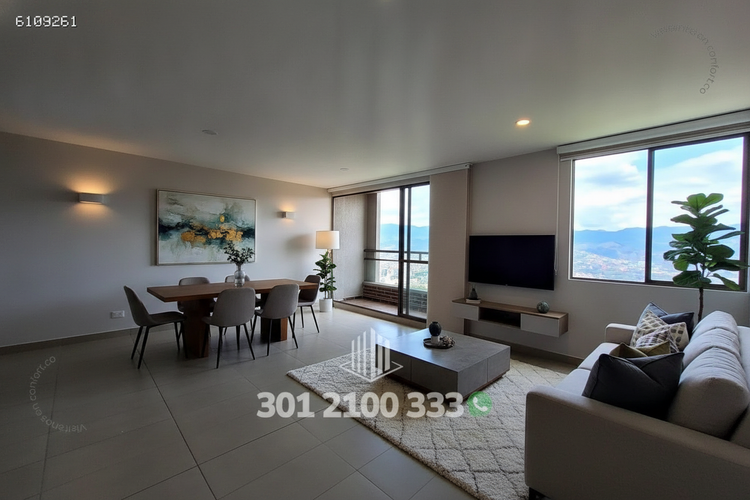 Apartamento de 2 alcobas en arriendo en Los Balsos, Medellín, 70 m² · foto 3 de 24