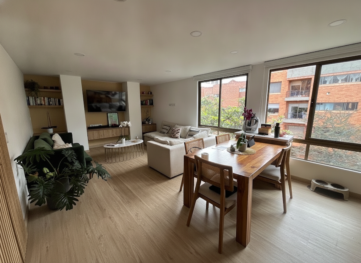 Apartment for rent in El Virrey, Bogotá