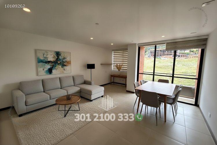 Apartamento de 1 alcoba en arriendo en Loma De Las Brujas, Envigado, 60 m² · foto 2 de 24