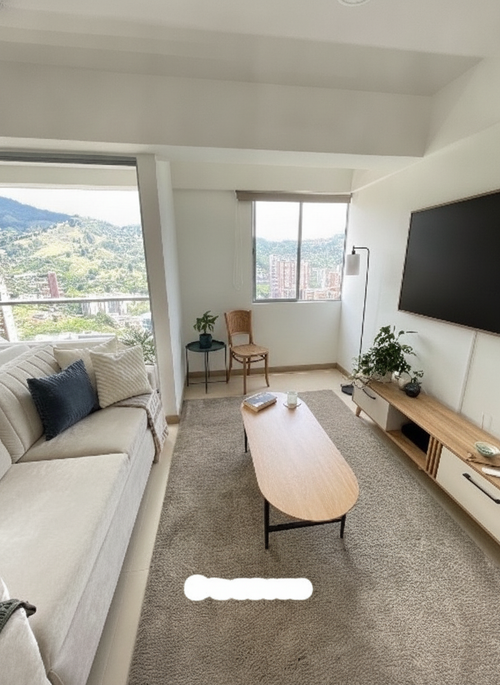 Apartamento de 2 alcobas en venta en Las Lomitas, Sabaneta, 60 m² · foto 5 de 17
