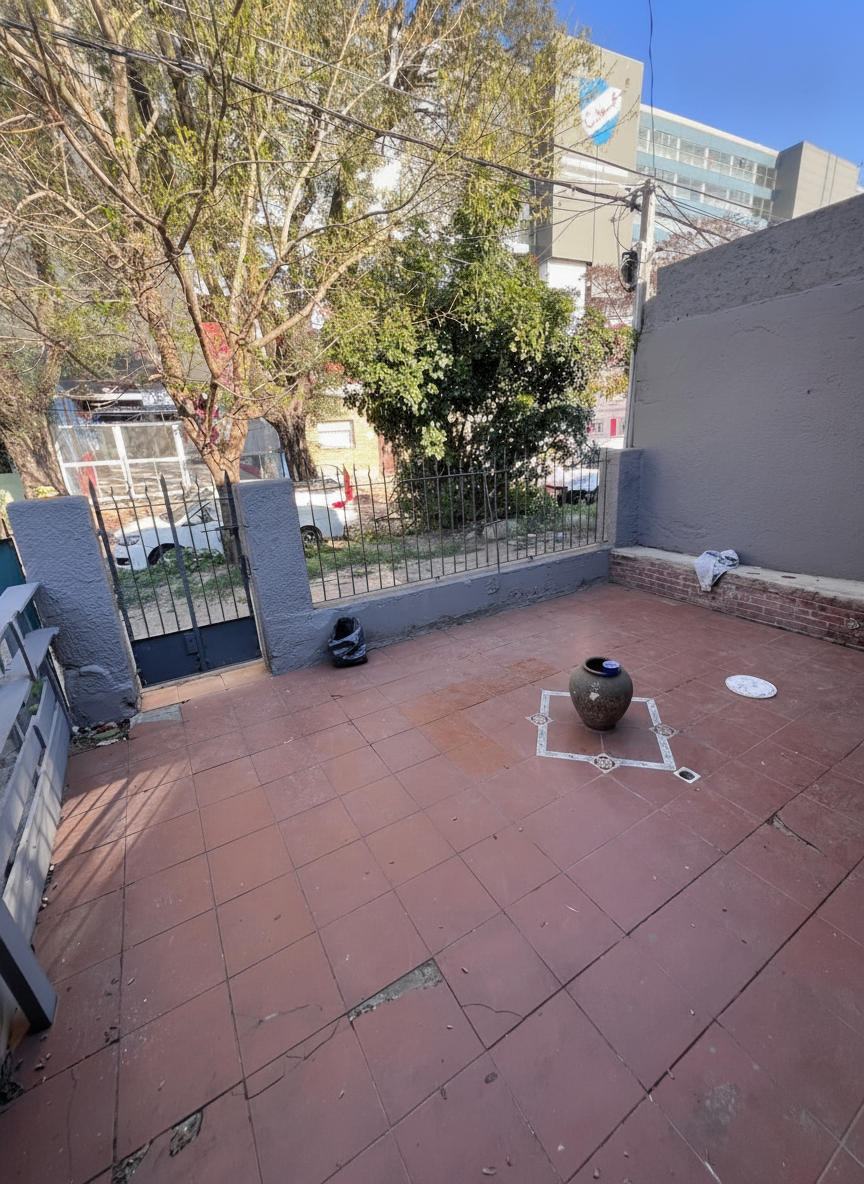 Alquiler apartamento rio casa en la blanqueada, con 2 dormitorios, estufa a leña y patio · Foto 11