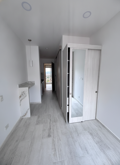 Apartaestudio en venta en La Castellana, Bogotá, 19 m² · foto 18 de 24