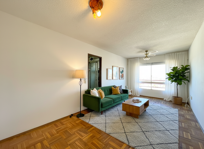 Apartamento Alquiler, La Blanqueada, 2 Dormitorios, Piso 7 · Foto 4