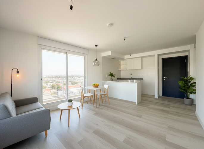 Exclusivo Apartamento a Estrenar en Cordón, 1 Dormitorio, Piso 6 · Foto 4