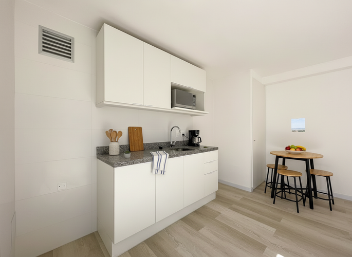 Apartamento A Estrenar, 1 Dormitorio, Piso 3, Soleado, Cordon · Foto 3