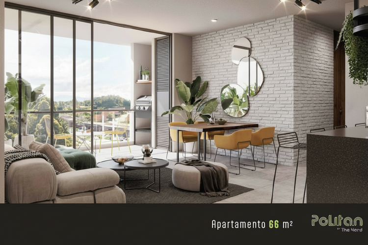 Apartamento de 2 alcobas en venta en Lagos De La Doctora, Sabaneta, 66 m² · foto 3 de 16