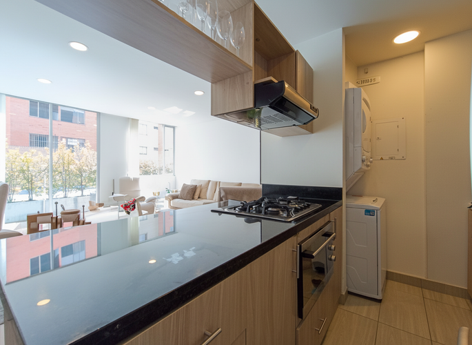 Apartamento de 2 alcobas en venta en Portales Del Norte, Bogotá, 58 m² · foto 1 de 19