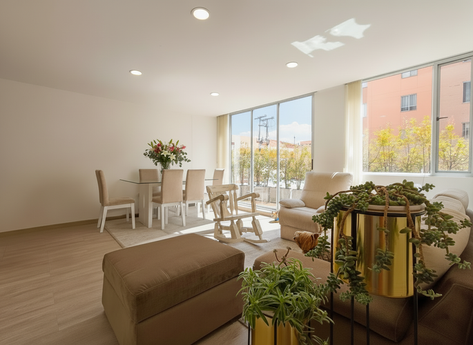 Apartamento de 2 alcobas en venta en Portales Del Norte, Bogotá, 58 m² · foto 2 de 19