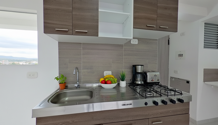 Apartamento de 2 alcobas en venta en Barrancas Norte, Bogotá, 40 m² · foto 4 de 13