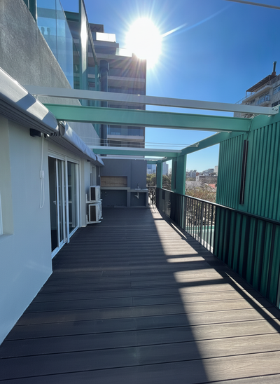 Apartamento a estrenar, Punta Carretas, terraza de uso exclusivo con parrillero, 2 dormitorios 2 Baños