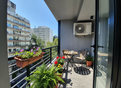 Apartamento un dormitorio, 5to piso
