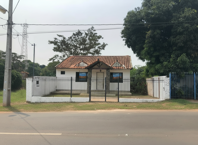 Exclusivo Chalet con ubicación Privilegiada: Amplio Terreno de 720 m² de calle a calle, a pasos de Avda. Von Polesky y a 5 minutos del Colegio Cerrito. Disfrute de todas las comodidades y un amplio patio. Inversión Única: Gs 1.600.000.000.
