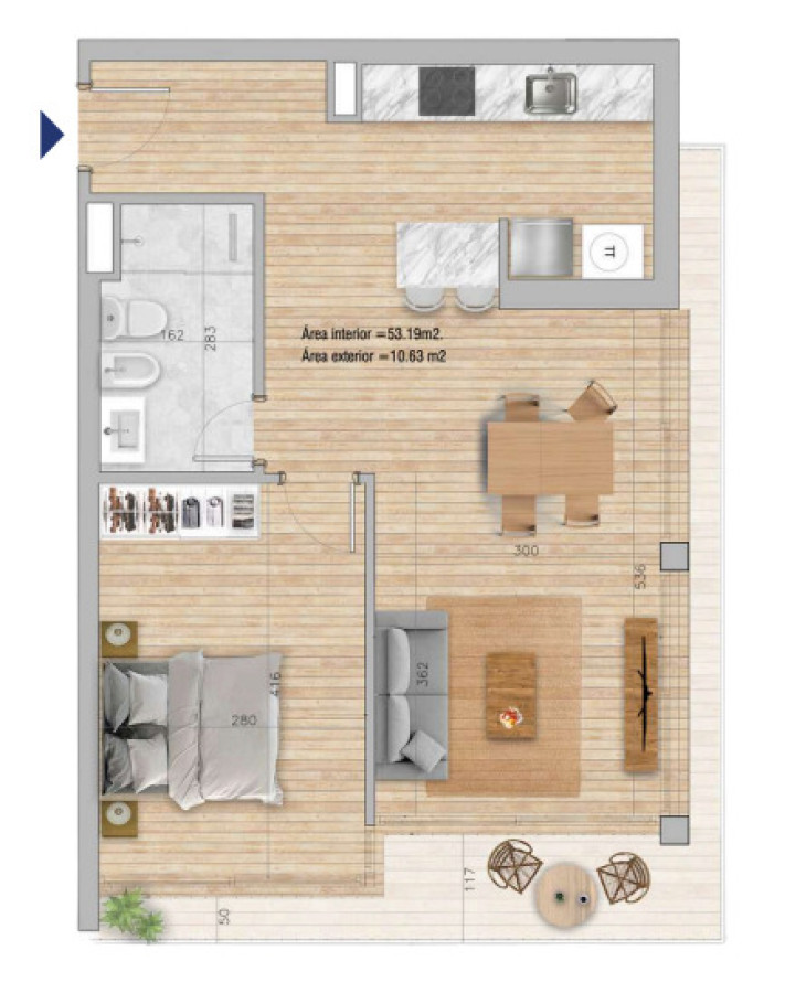 APARTAMENTO EN VENTA DE 1 DORMITORIO EN MANSA TOWER PUNTA DEL ESTE. – další