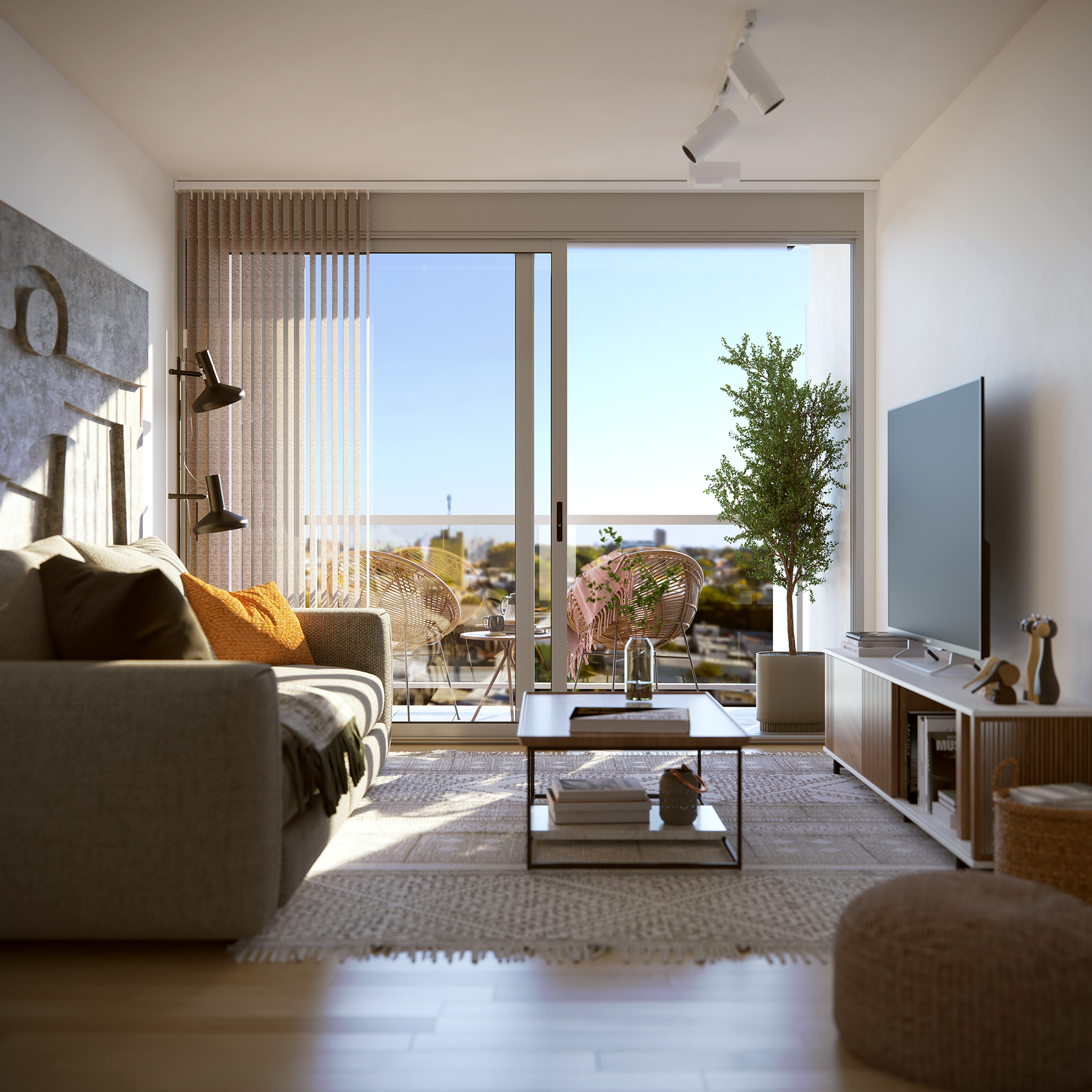 Venta apartamento 2 dormitorios cocina definida 80 mts2 Parque Batlle Ombú Italia – pohled 4