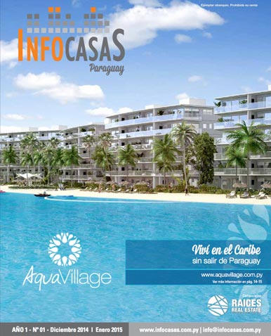 Revista Infocasas Paraguay, Número 01, Diciembre 2014 / Enero 2015