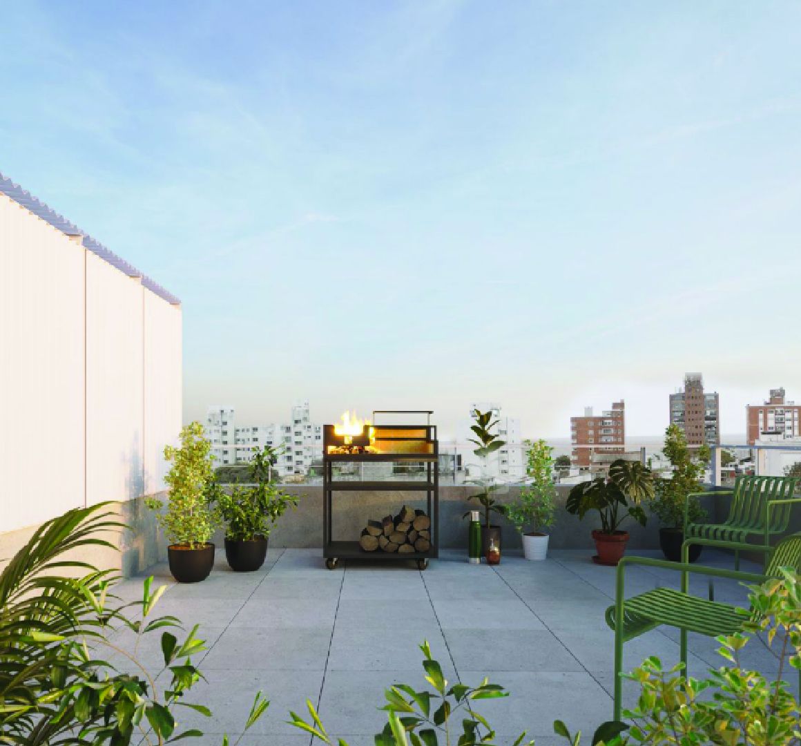 Venta apartamento penthouse con azotea en Palermo - Más