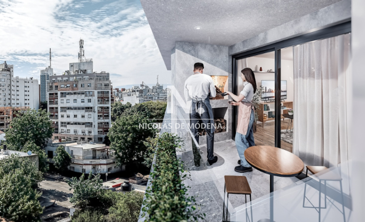Venta Apartamento de 2 Dormitorios en Construccion sobre Tres Cruces - Montevideo.Ideal Para Renta! - Vista 5