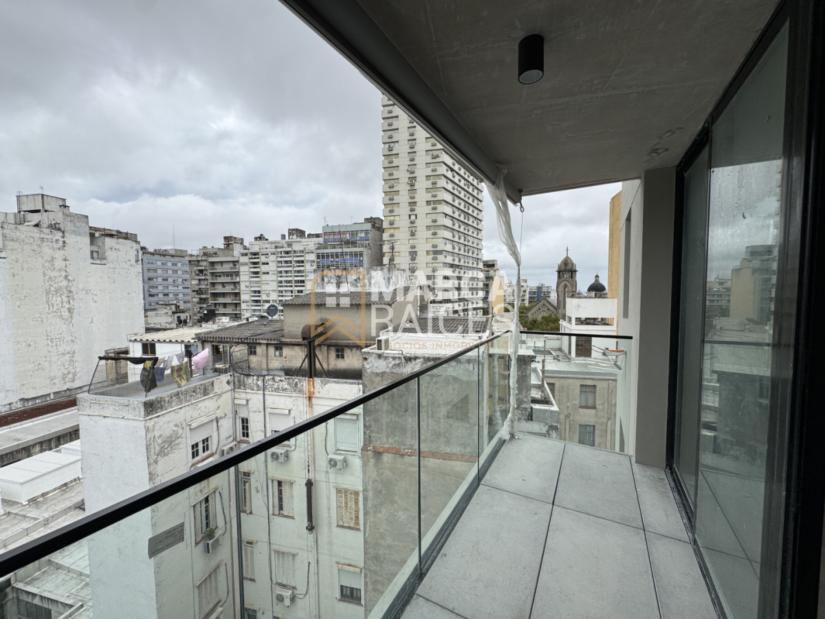 Venta Apartamento 1 Dormitorio a estrenar piso alto con amenities Centro Montevideo - Vista 5
