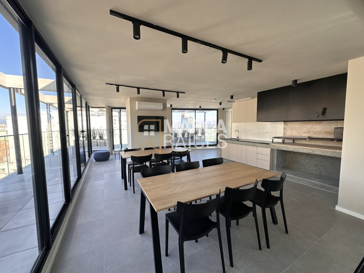 Venta Apartamento 1 Dormitorio a estrenar piso alto con amenities Centro Montevideo - Vista 2