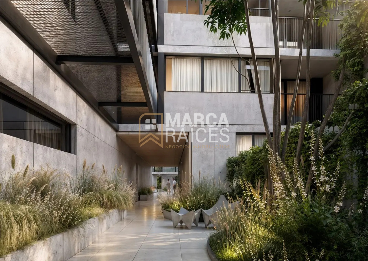 Apartamentos 1 Dormitorio en Pozo Entrega 2028 Born Village Jardin La Blanqueada Montevideo - Widok 2