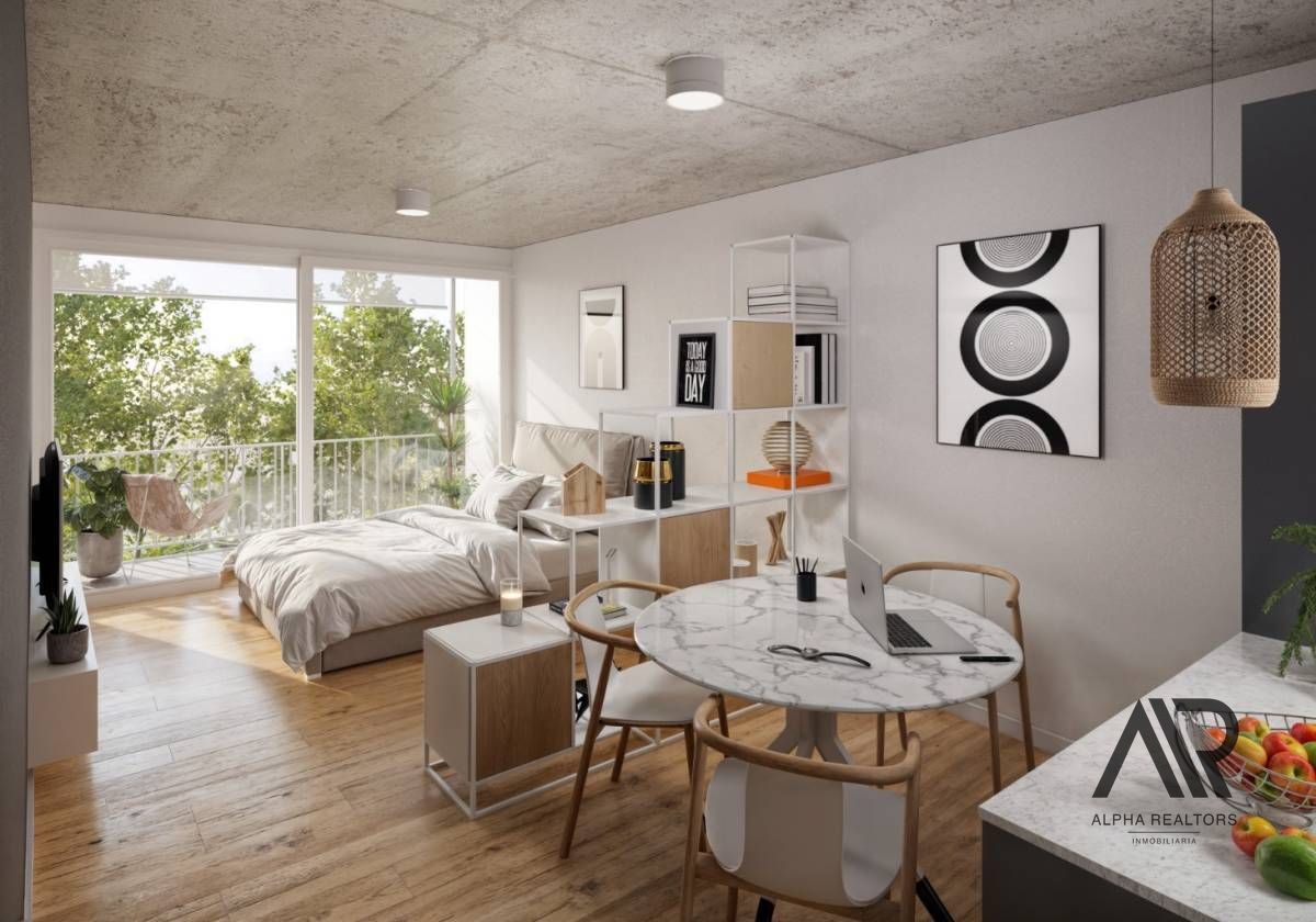 Venta Apartamento A Estrenar Monoambiente En Punta Carretas. - Widok 3