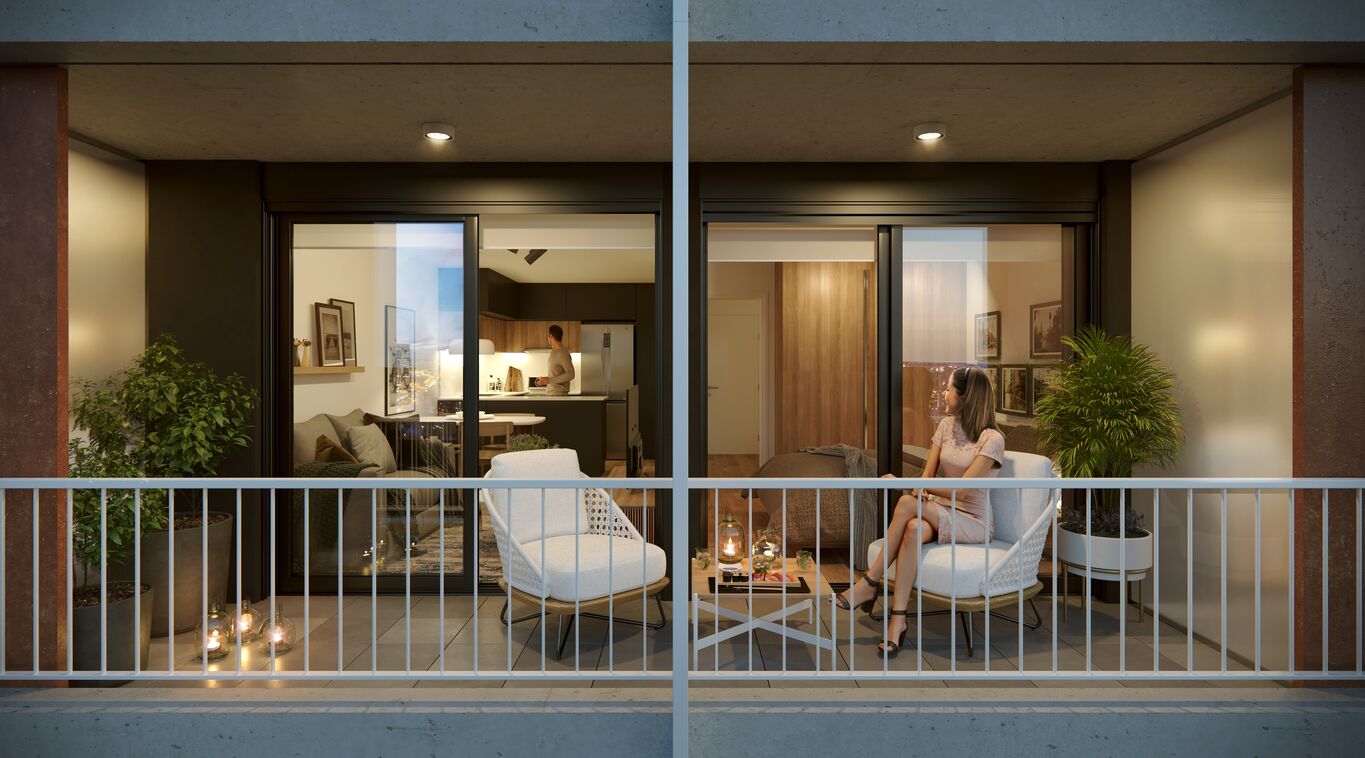 VENTA APTO 1 DORMITORIO – pohled 3