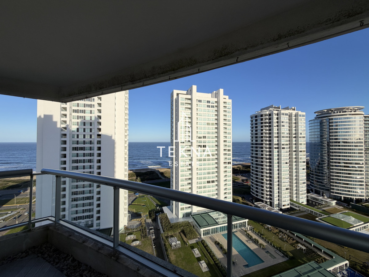 VENTA DE APARTAMENTO EN LOOK BRAVA 3 DORMITORIOS CON VISTA DIRECTA AL MAR 585.000USD - Vista 5