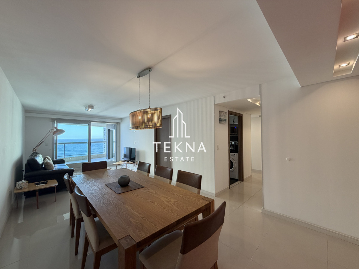 VENTA DE APARTAMENTO EN LOOK BRAVA 3 DORMITORIOS CON VISTA DIRECTA AL MAR 585.000USD - Vista 2