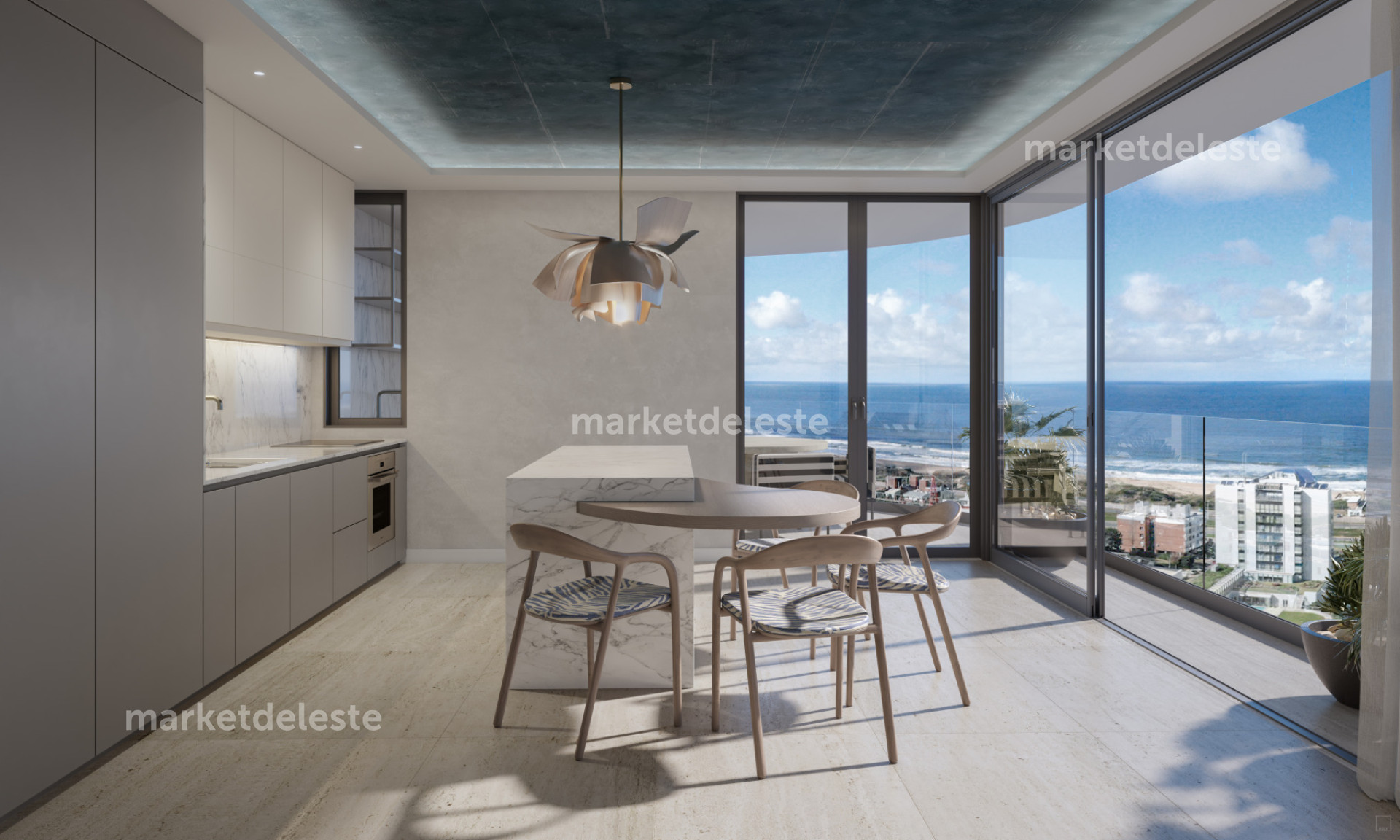 SLS PUNTA DEL ESTE - 3 DORM ESQUINERO - Vista 2