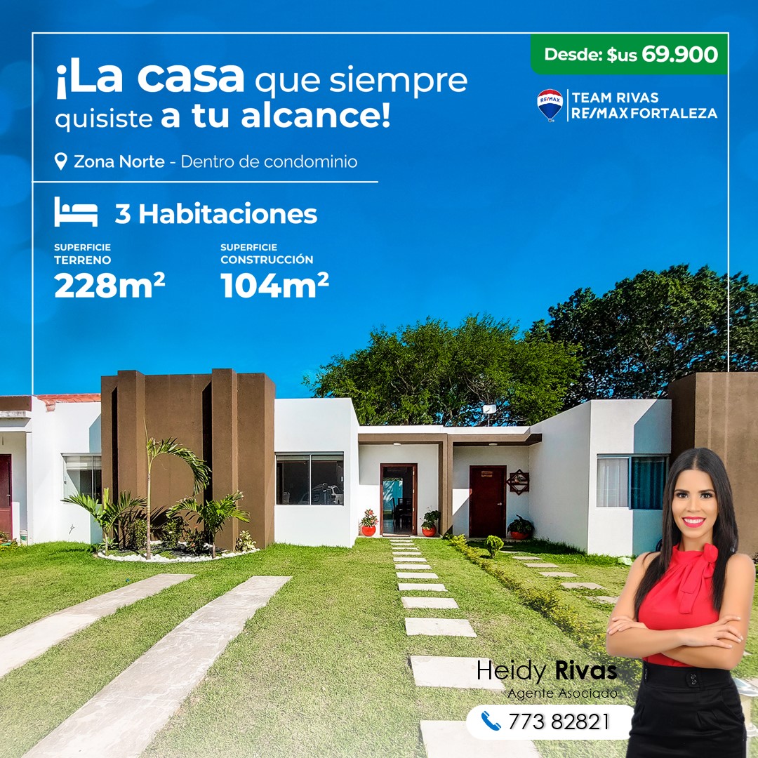 CASA EN VENTA ZONA NORTE. Ref #U78946