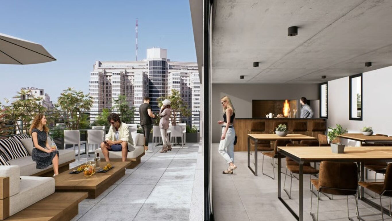 Edificio BeOne DeBritos Monoambiente - Widok 3