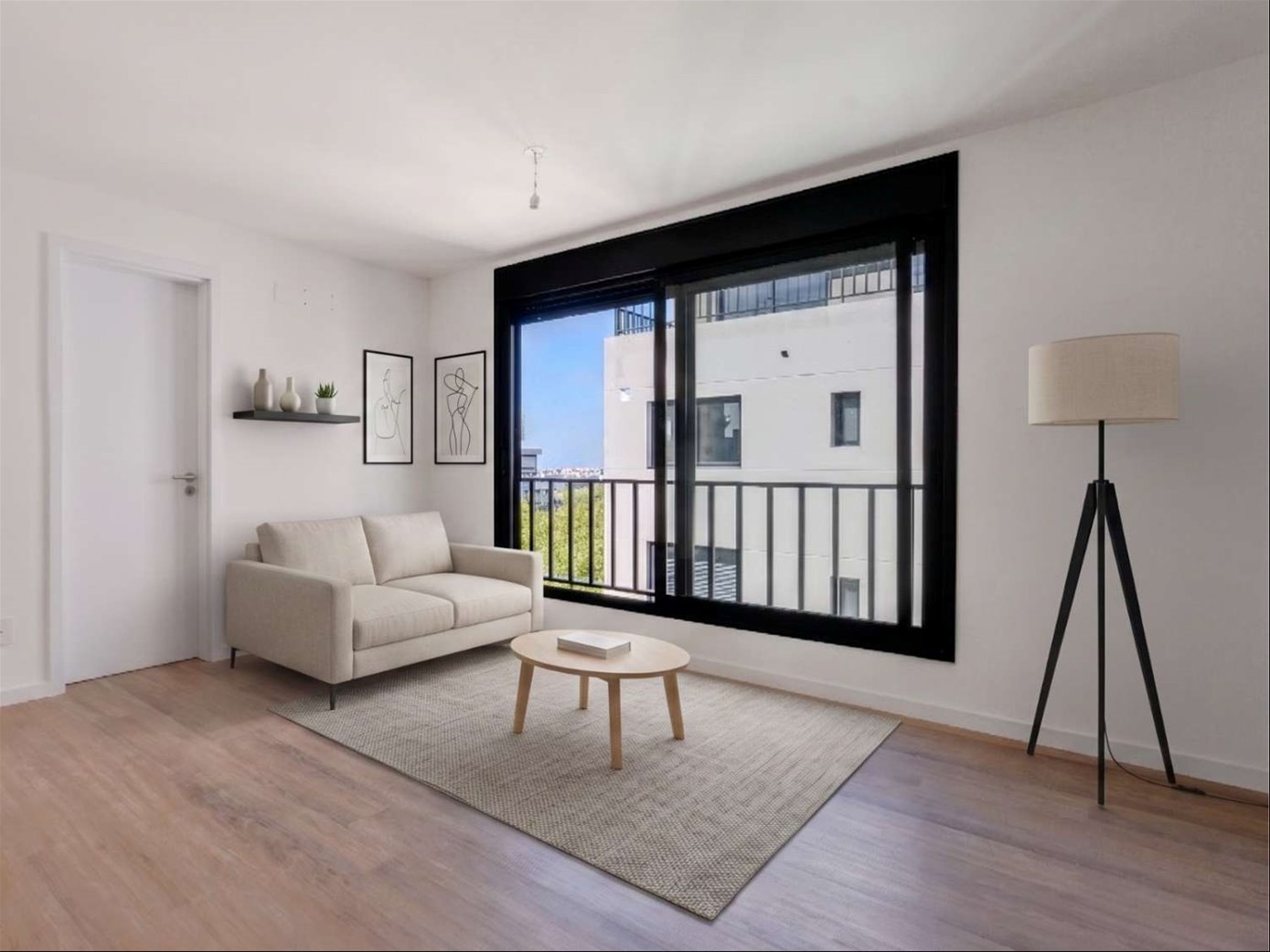 Apartamento a estrenar de 1 dormitorio con amenities en piso alto en Cordon sobre la calle rodó - Ansicht 2