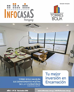 Revista InfoCasas Paraguay, Número 23, Noviembre 2016