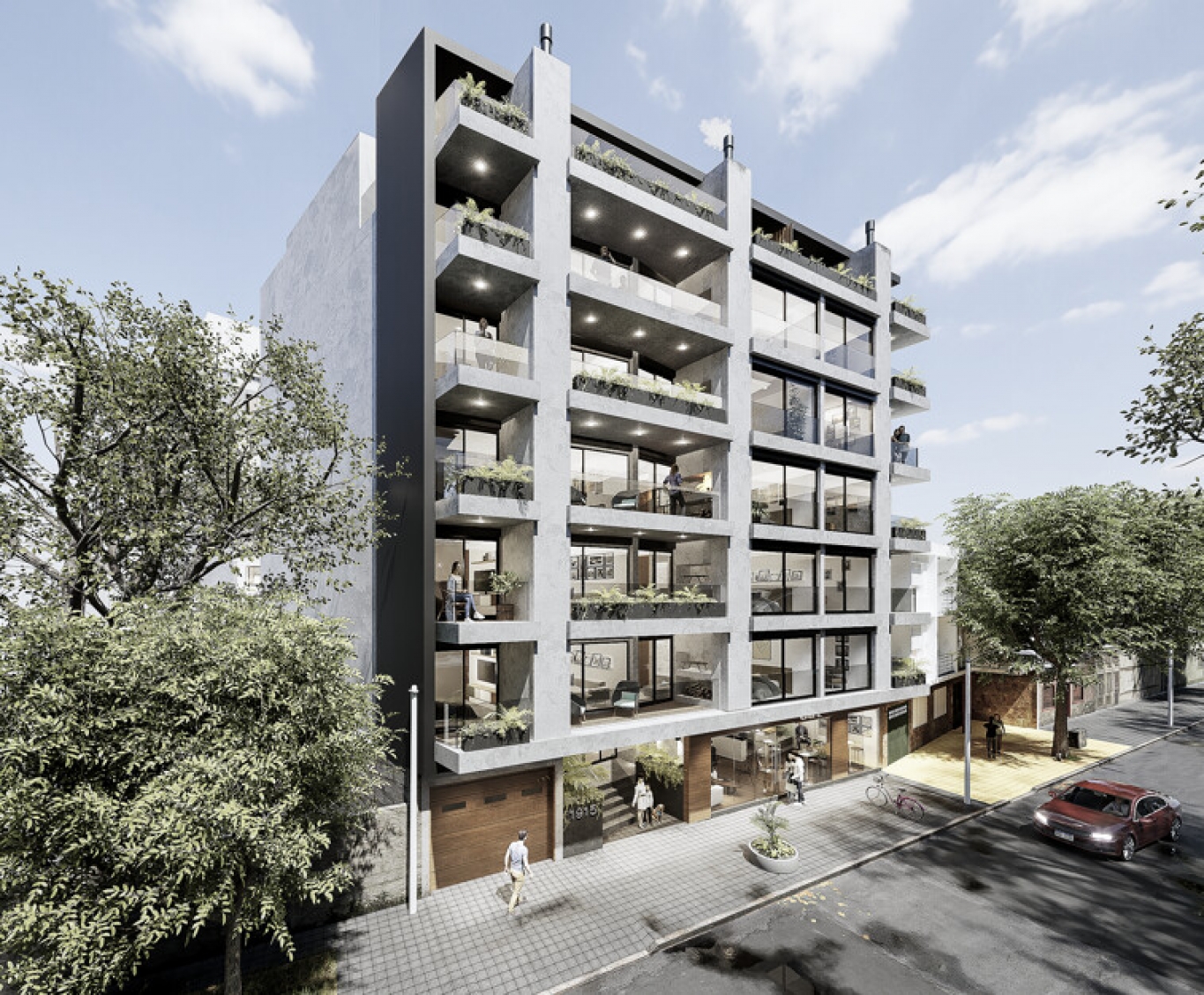 apartamento 1 dormitorios tres cruces - Więcej