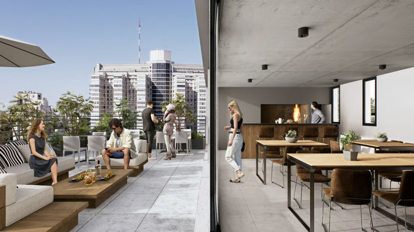 Apartamentos en La Blanqueada – pohled 3