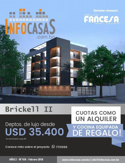 Revista InfoCasas, Número 18, Febrero 2018