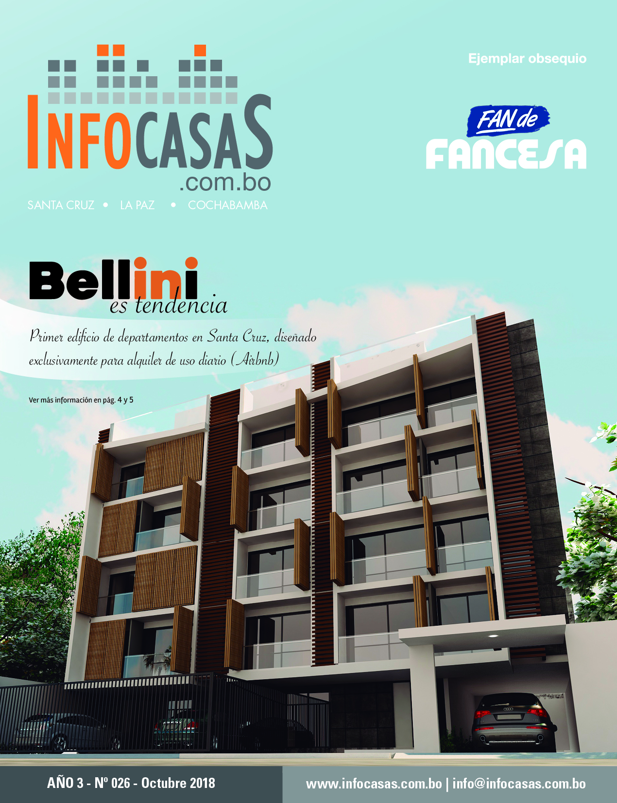 Revista InfoCasas, Número 26, Octubre 2018