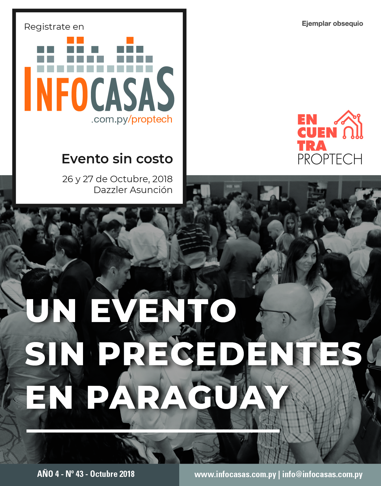 Revista InfoCasas, Número 43, Octubre 2018