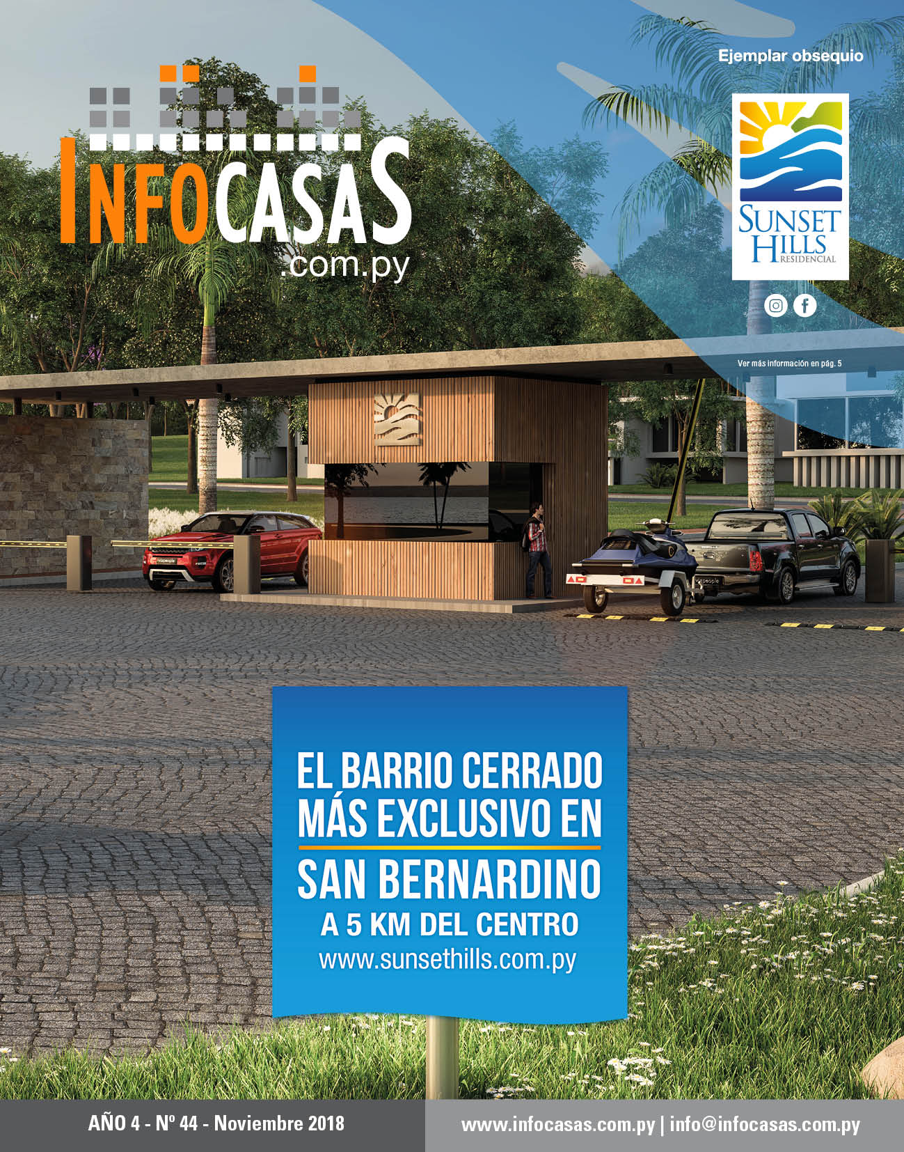 Revista InfoCasas, Número 44, Noviembre 2018