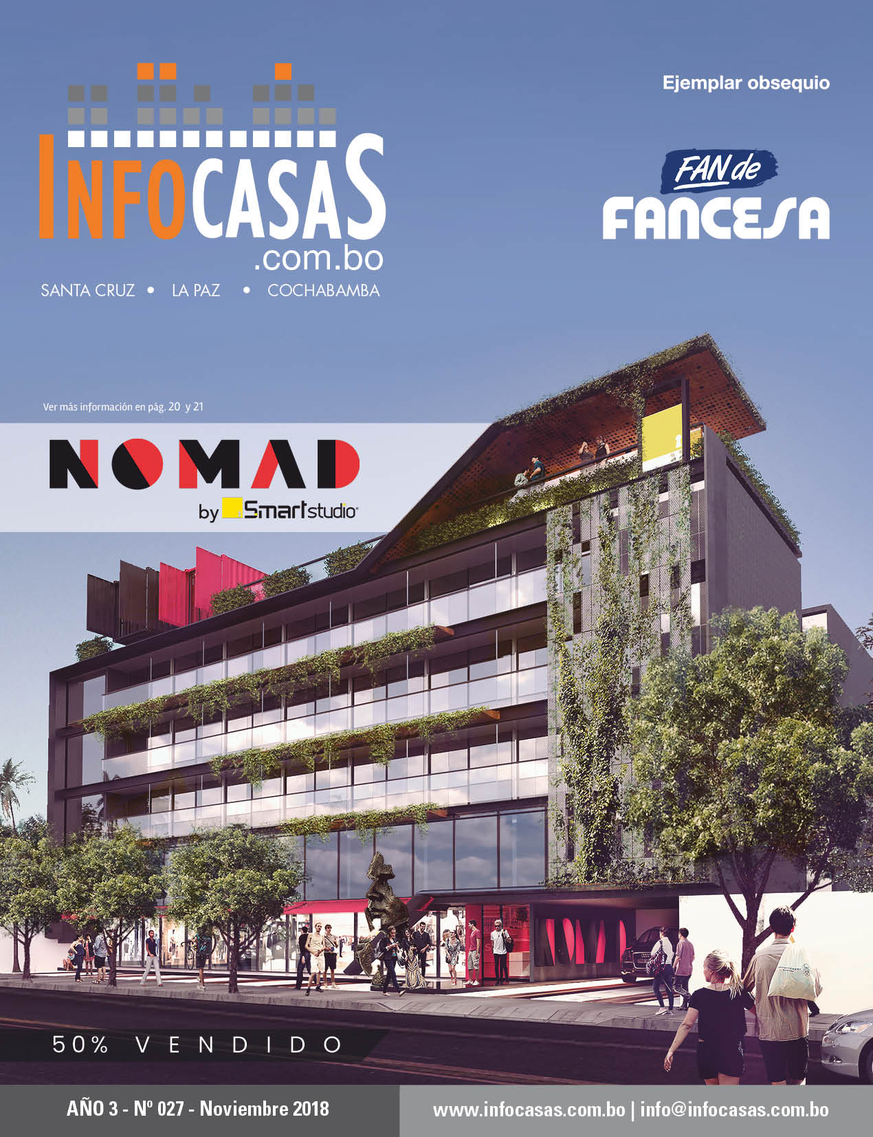 Revista InfoCasas, Número 27, Noviembre 2018