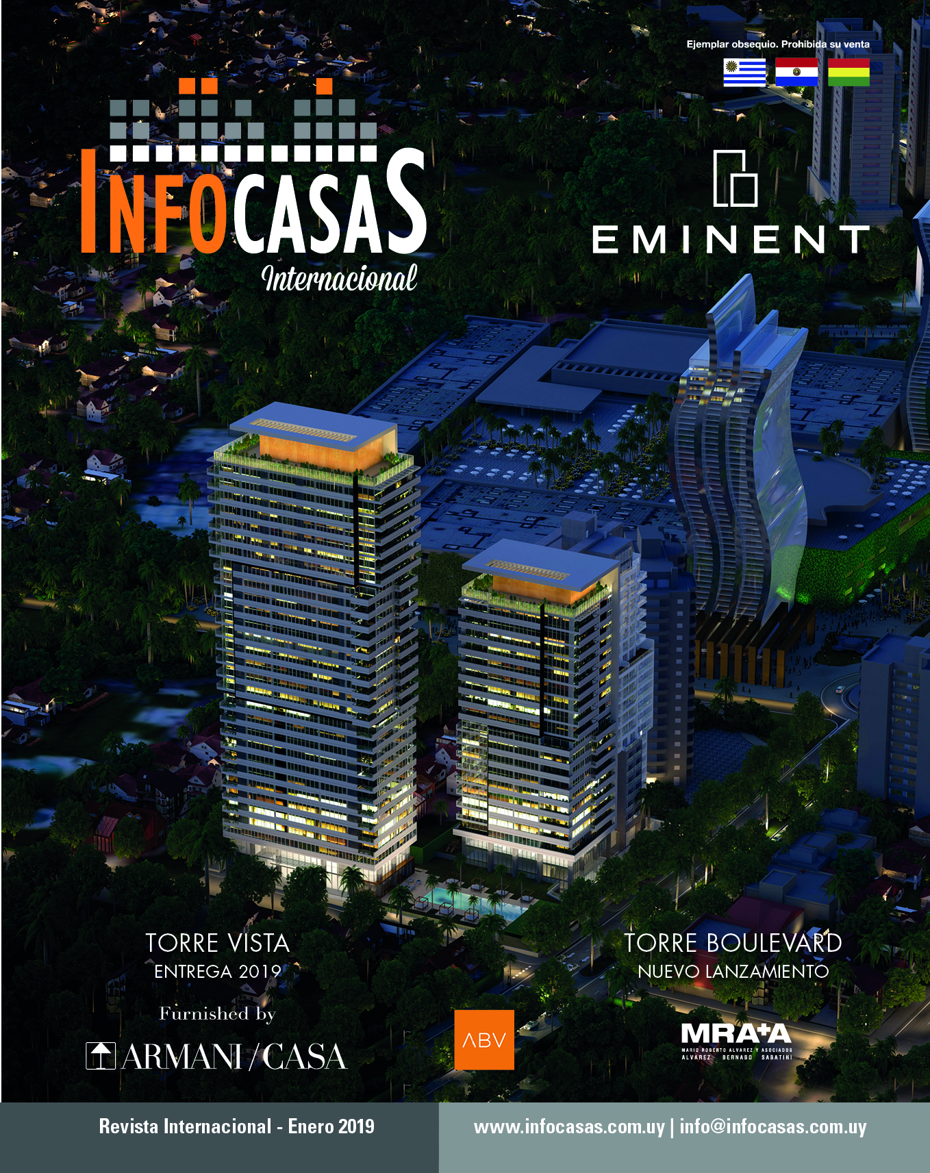 Revista, InfoCasas Internacional, Enero 2019