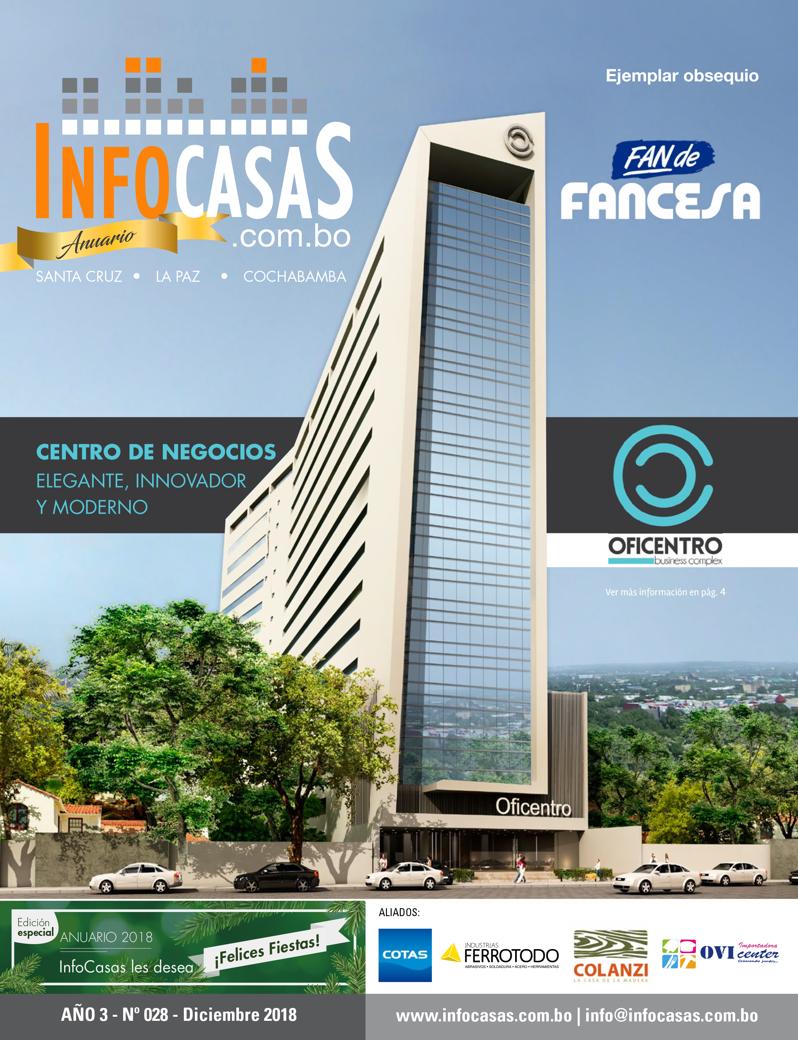 Revista InfoCasas, Número 28, Diciembre 2018