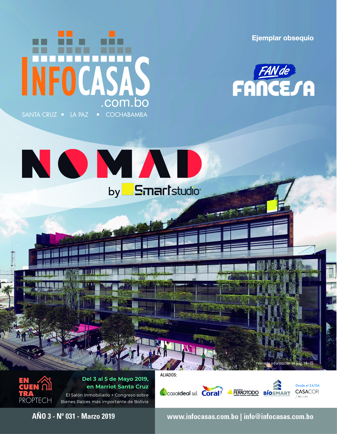 Revista InfoCasas, Número 31, Marzo 2019