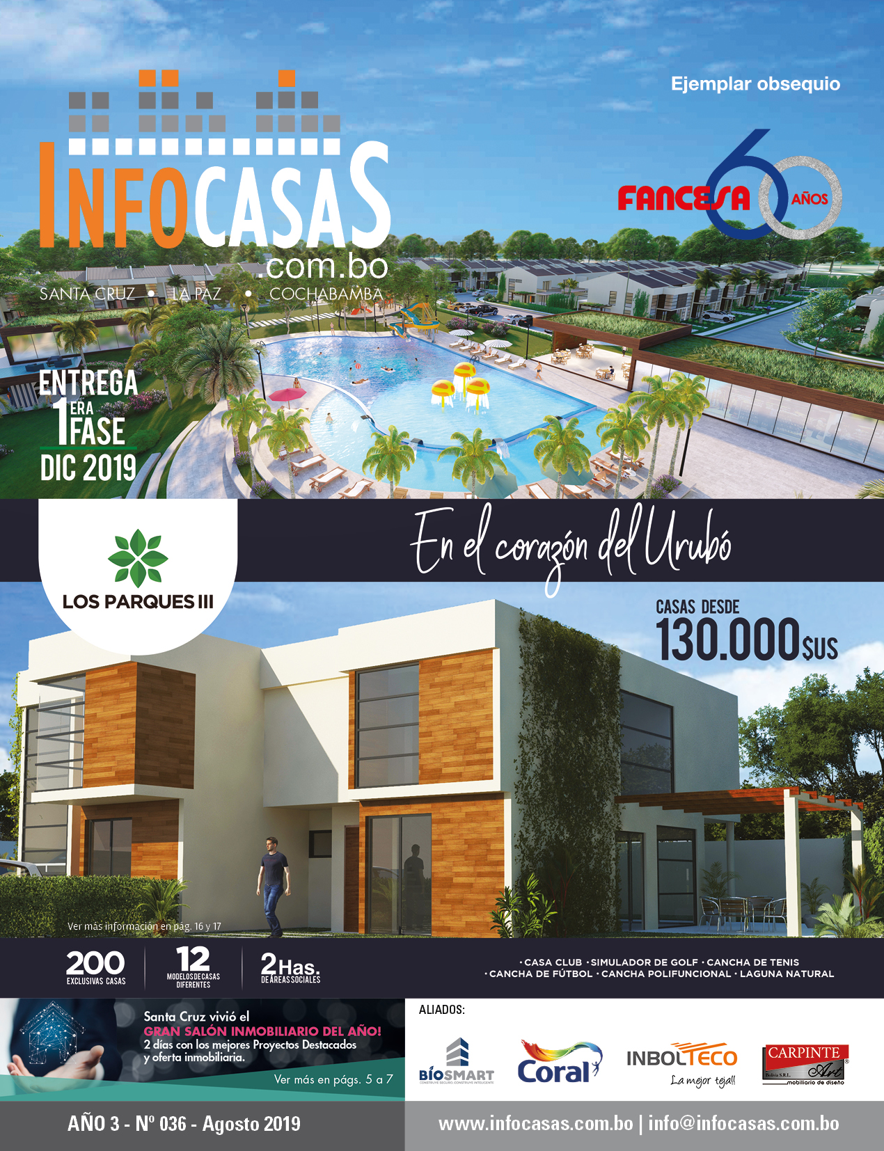 Revista InfoCasas, Número 36, Agosto 2019