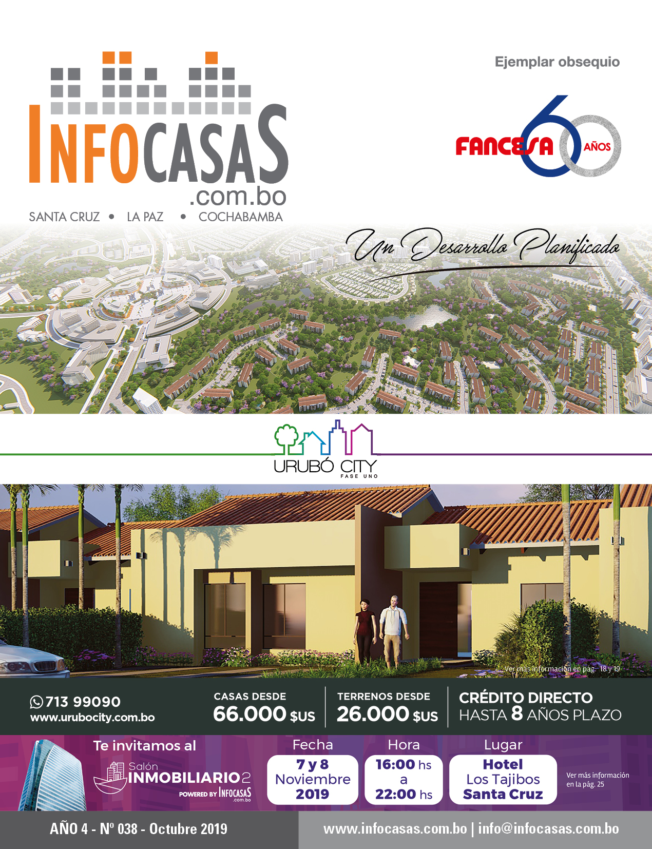 Revista InfoCasas, Número 38, Octubre 2019