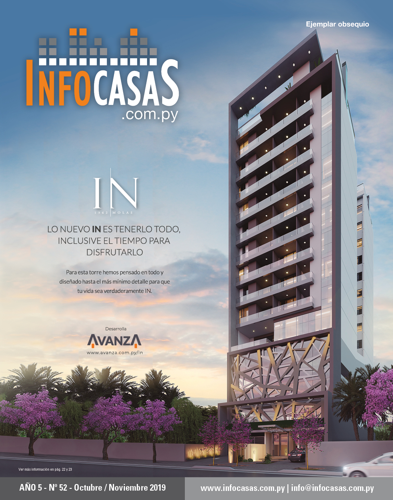 Revista InfoCasas, Número 52, Octubre/Noviembre 2019