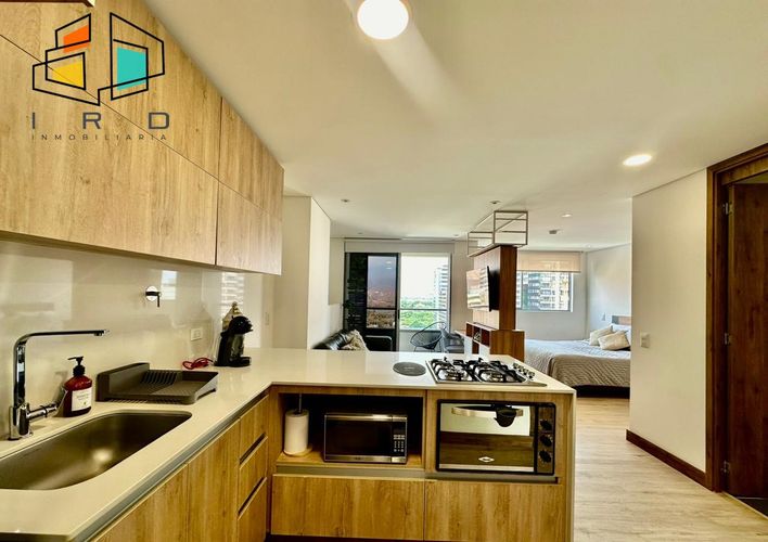 Apartamento de 1 alcoba en arriendo en Ciudad Del Río, Medellín, 41 m² · foto 7 de 24